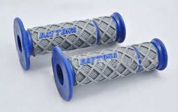 Daytona Motorcross Grip, Blue Grey