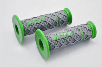 Daytona Motorcross Grip, Green Grey