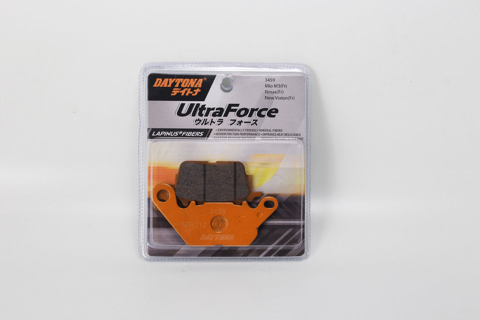 Kampas Rem Racing Daytona Lapinus Fiber NMax (Fr), MX-King, Mio M3(Fr)