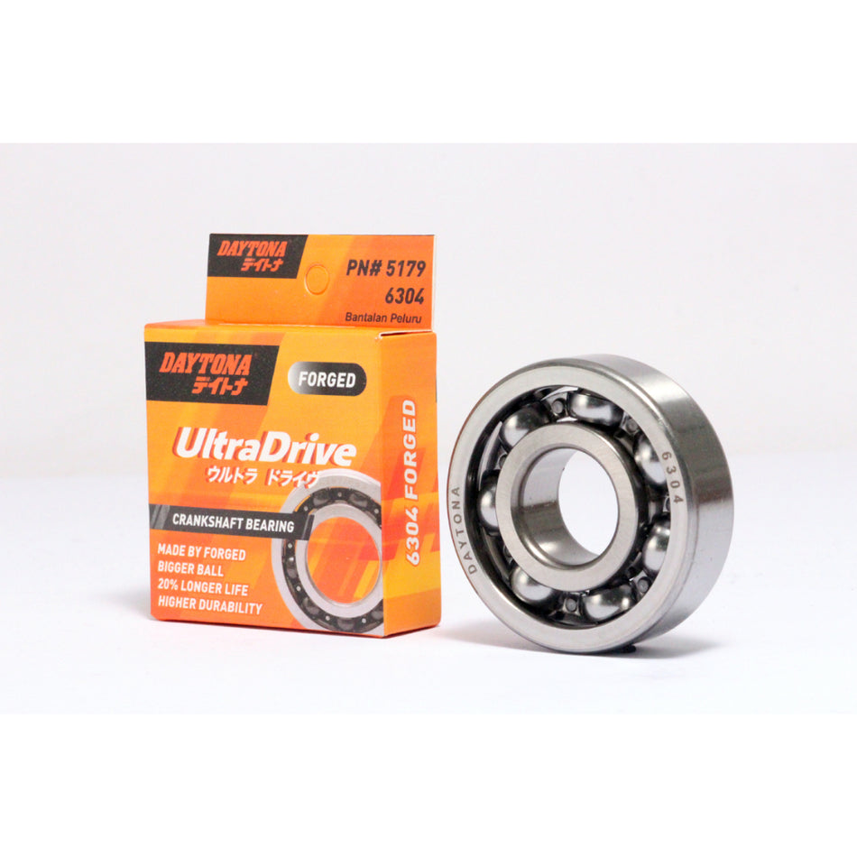 Bearing Krukas Daytona, #6304, Forged, C3 Hi-Speed Type