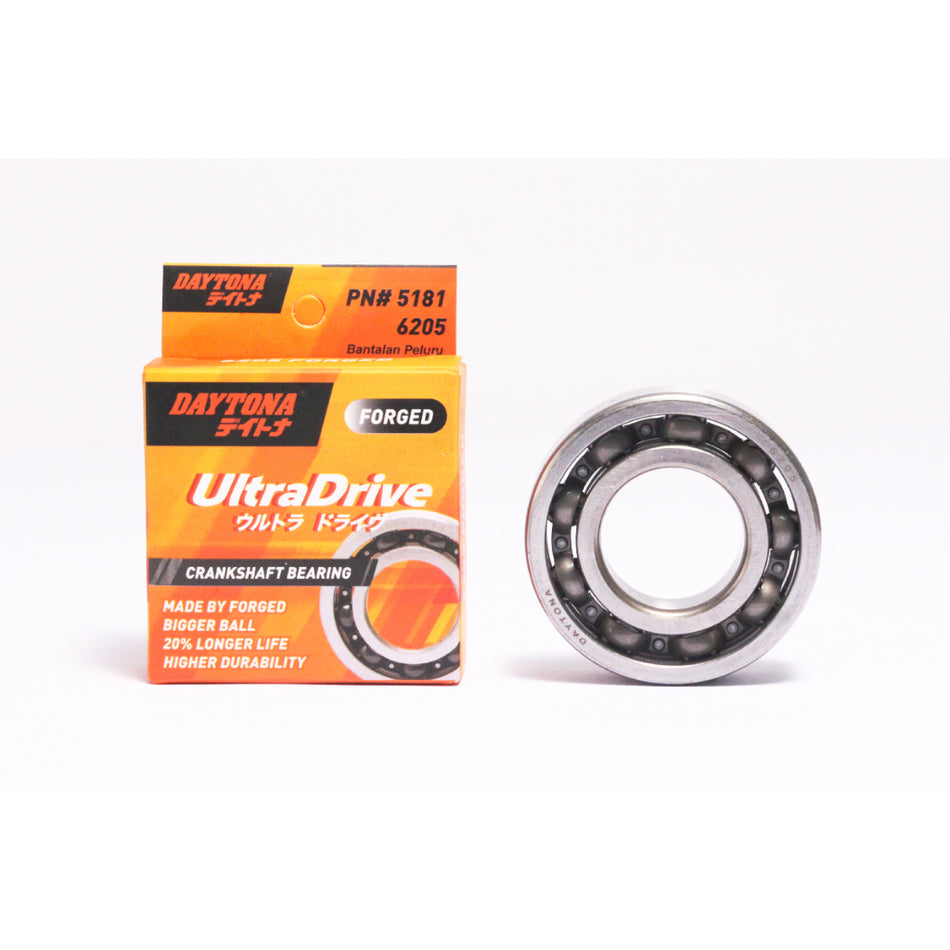 Bearing Krukas Daytona, #6205,  Forged C3 Hi-Speed Type