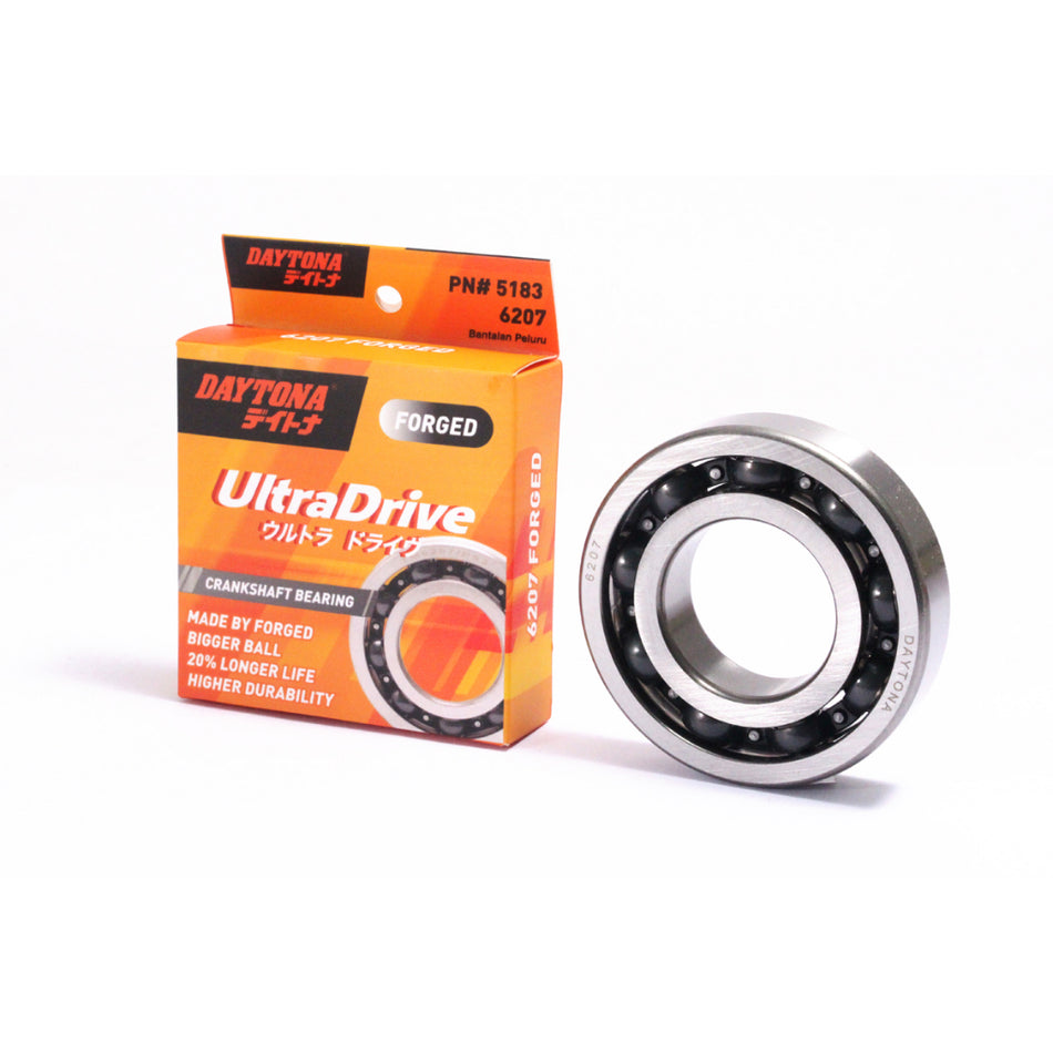 Bearing Krukas Daytona, #6207, Forged C3 Hi-Speed Type