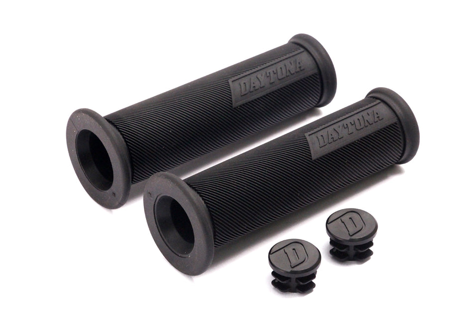 Daytona Superstock Grip SS-2, Black, With 2pcs of end cap, Black Color, 120mm