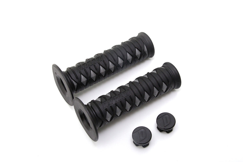Daytona Grip Katana, Black&Gray -with 2pcs of end cap, 2 Color
