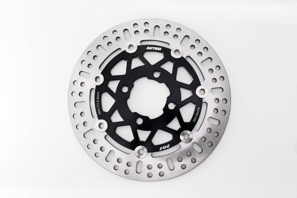 Disc Rotor Daytona Semi-Floating Disc Rotor (Fr), Beat/Fi/ESP, Genio FR, 260mm x 4.0t 4-Hole, Billet Bracket & Bolts
