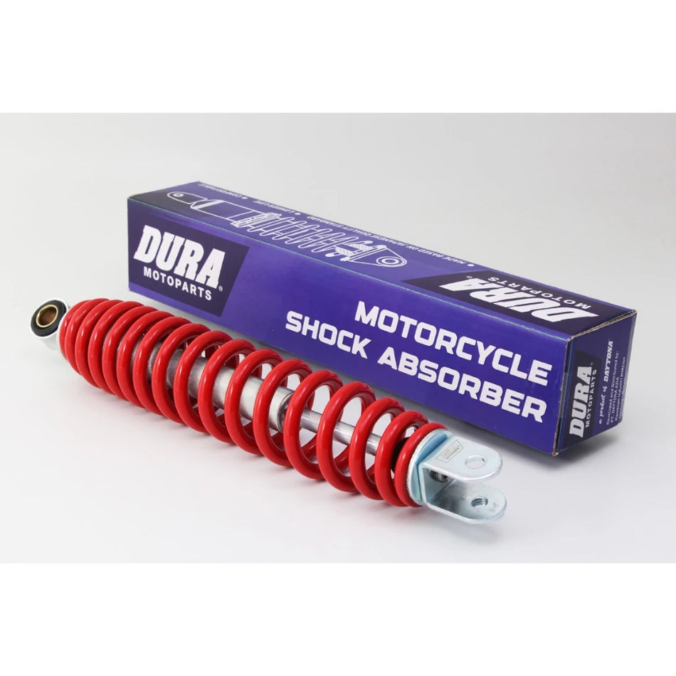 DURA Shock Absorber Spring RED Color '1pc, Mio J, Mio Z, Mio M3, Mio Soul, Mio GT, Fino 125, Xeon