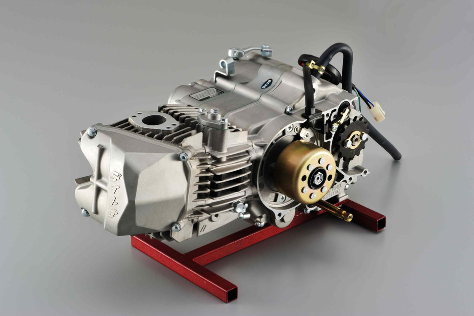 Motorcycle Engine, ANIMA190SYS, 4 Speed Short Stroke, Bore x Stroke, 66x55.5. Including Wire Harness, CDI, Coil, Intake manifold without rubber, carburetor not included.