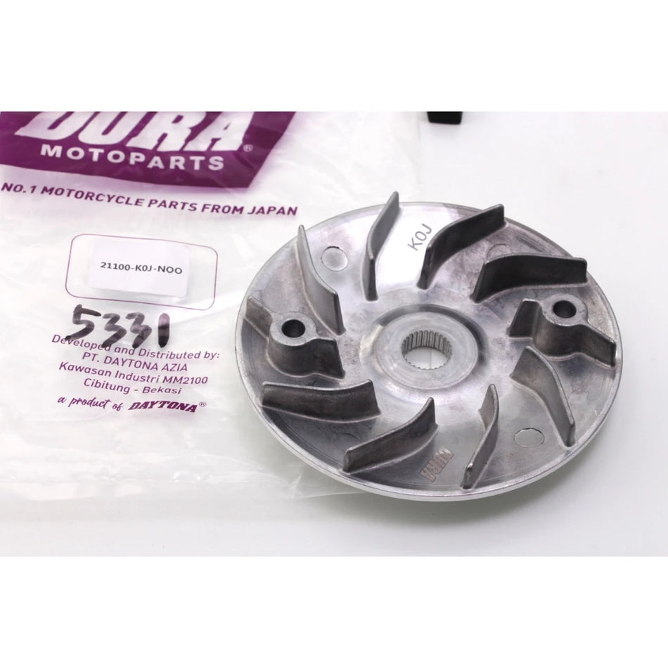 DURA Face Drive/Kipas Pulley HONDA K0J New Beat, Genio, Scoopy