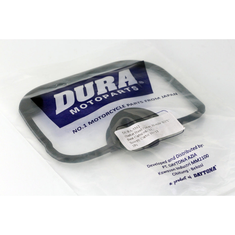 DURA Gasket Head Cover, (Honda 12391-KVY-900), Beat Carbu '08-'11, Scoopy Carbu '10-'13