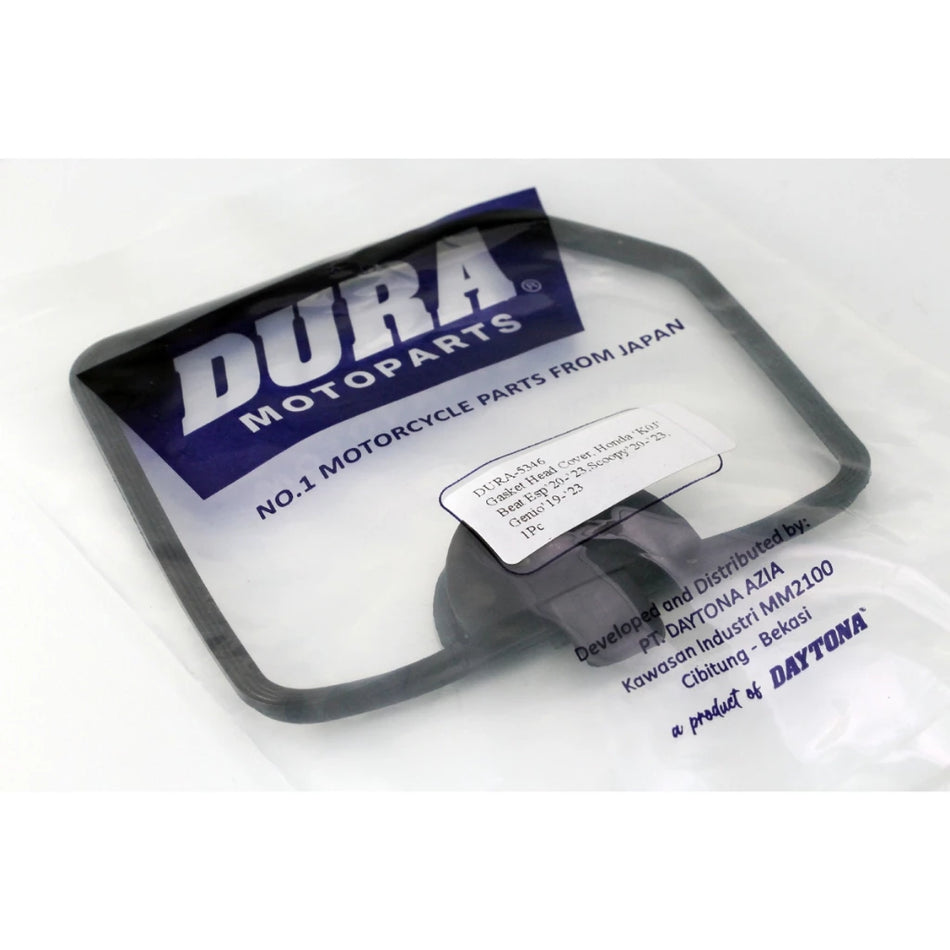 DURA Gasket Head Cover, (Honda 12391-K0J-N10). Beat ESP '20-'23, Scoopy '20-'23, Genio '19-'23