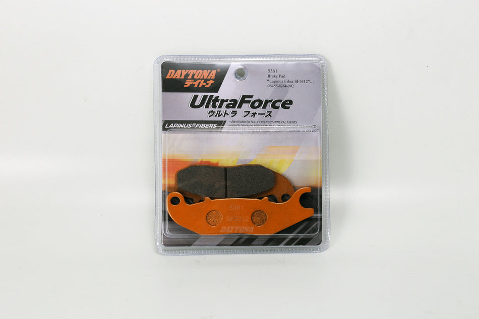 Kampas Rem Racing Daytona Lapinus Fiber CRF150(Fr), PCX150/160 ABS(Fr), ADV150/160(Fr), RCB S1 Kiri