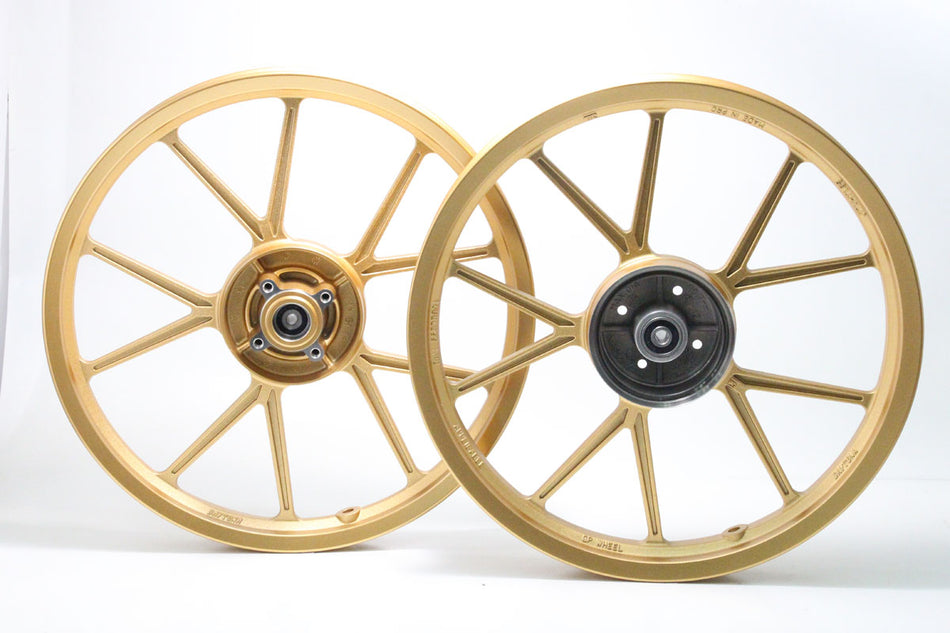 Velg Daytona GP Wheel, Gold, Yamaha Jupiter, Fr Disc MT 1.6x17, Rr Drum MT 1.85x17