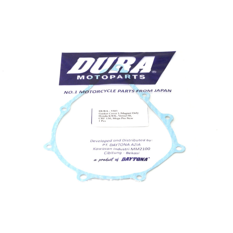 DURA Gasket Cover L/Magnet, Honda KWK,Verza 150,CB150,CRF 150,Mega Pro New, 0.55mm