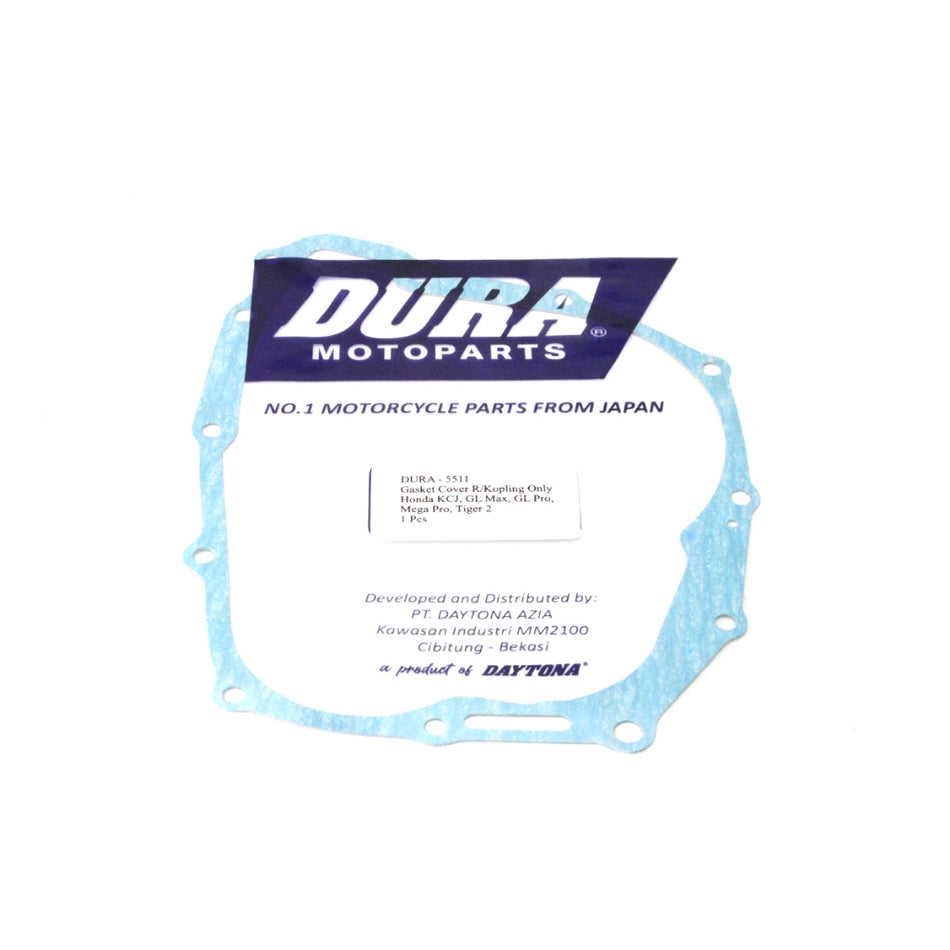 DURA Gasket Cover R/Kopling Only, Honda KCJ, GL Max,GL Pro,Mega Pro,Tiger 2000, 0.55mm