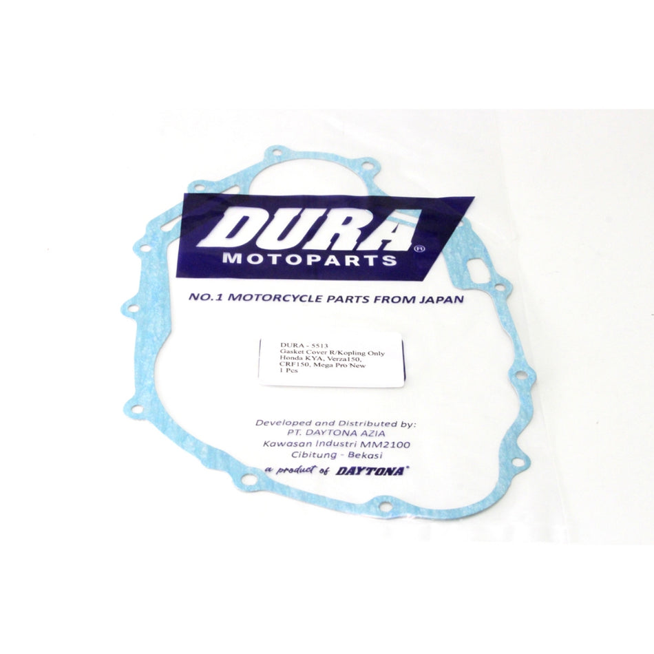 DURA Gasket Cover R/Kopling, Honda KYA, Verza 150,CB150,CRF150, MegaPro, 0.55mm