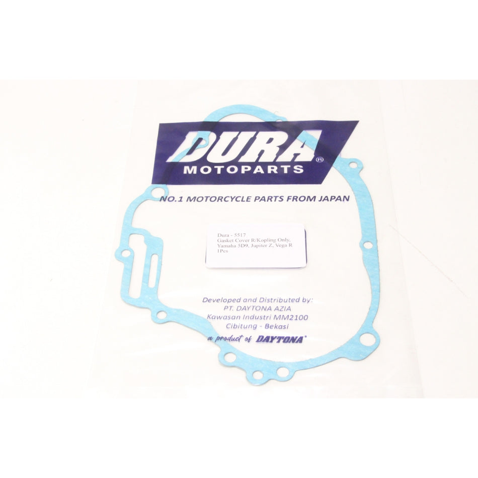DURA Gasket Cover R/Kopling Only, Yamaha 5D9, Jupiter Z1,vega ZR