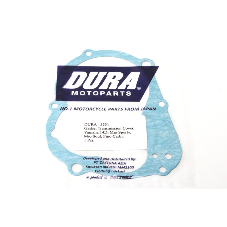 DURA Gasket Transmission Cover, Yamaha 14D, Mio Sporty,Mio Soul,Fino Carbu, 0.55mm