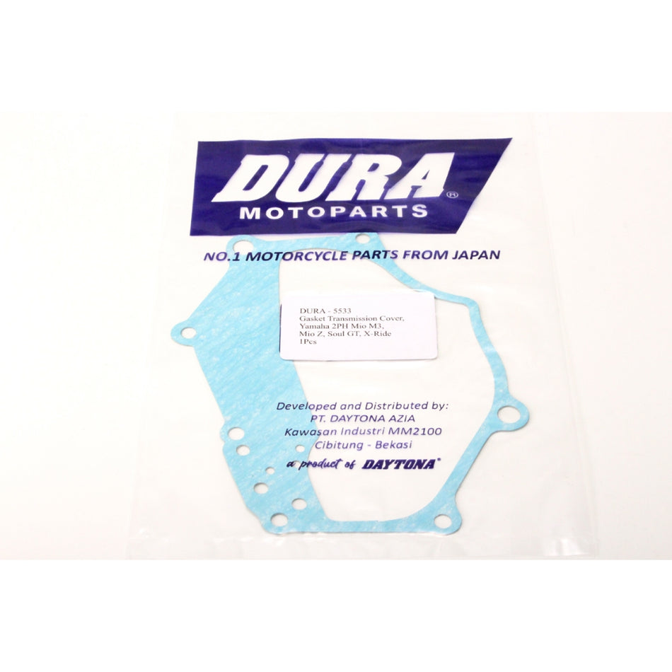 DURA Gasket Transmission Cover, Yamaha 2PH, Mio M3,Mio Z,Soul GT,X-Ride