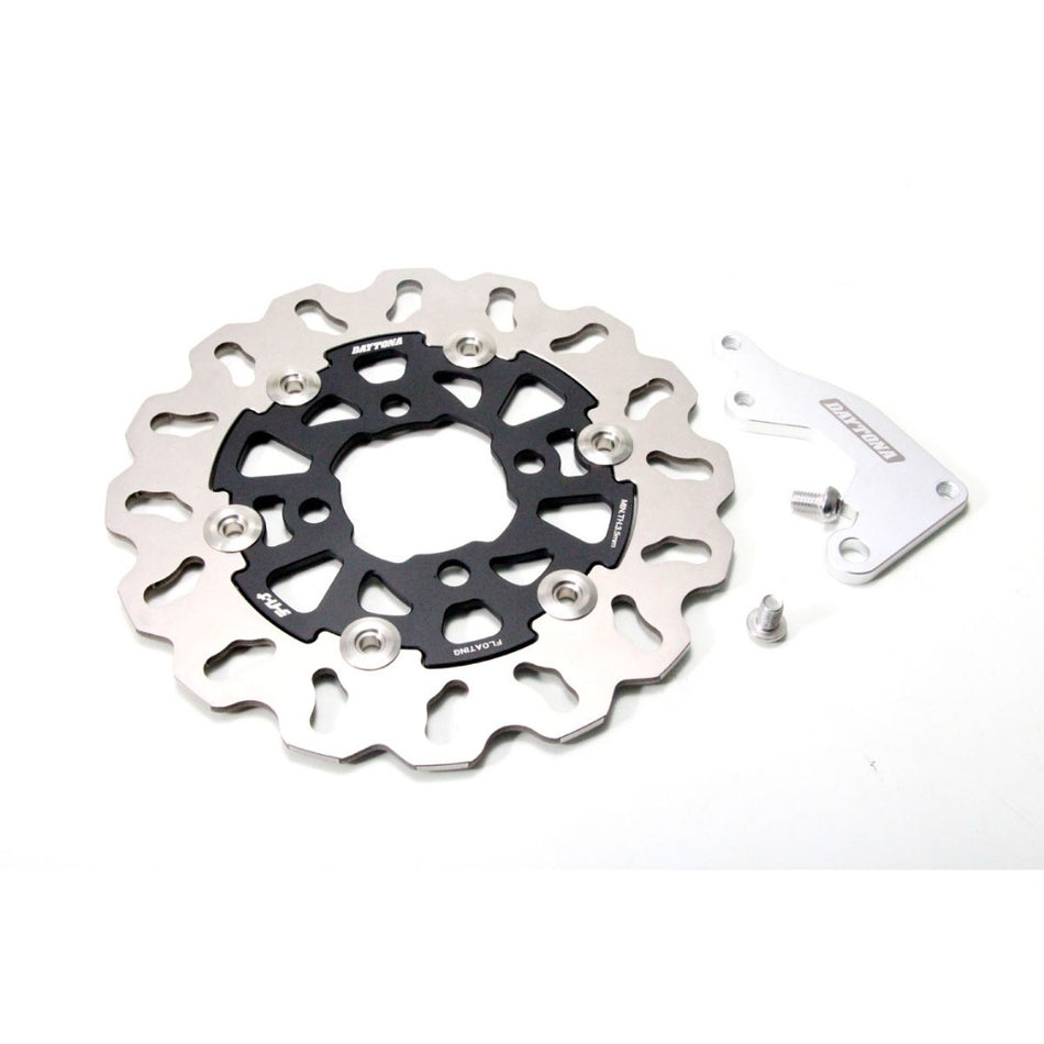 Disc Rotor Floting Disc, 220ｍｍ (Front) Beat, Vario 125  With BKT & Bolt