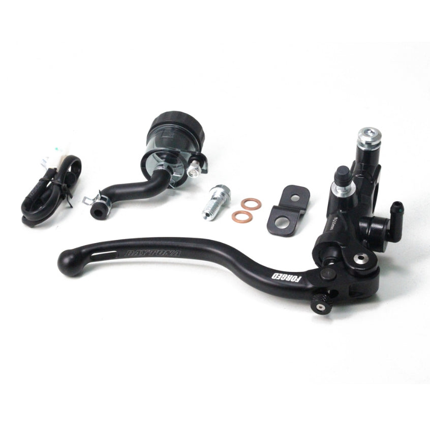 Forged Lever Radial Brake Master Cylinder/Rem RIGHT 15mm Black Collor , Master Rem FORGED Hitam KANAN