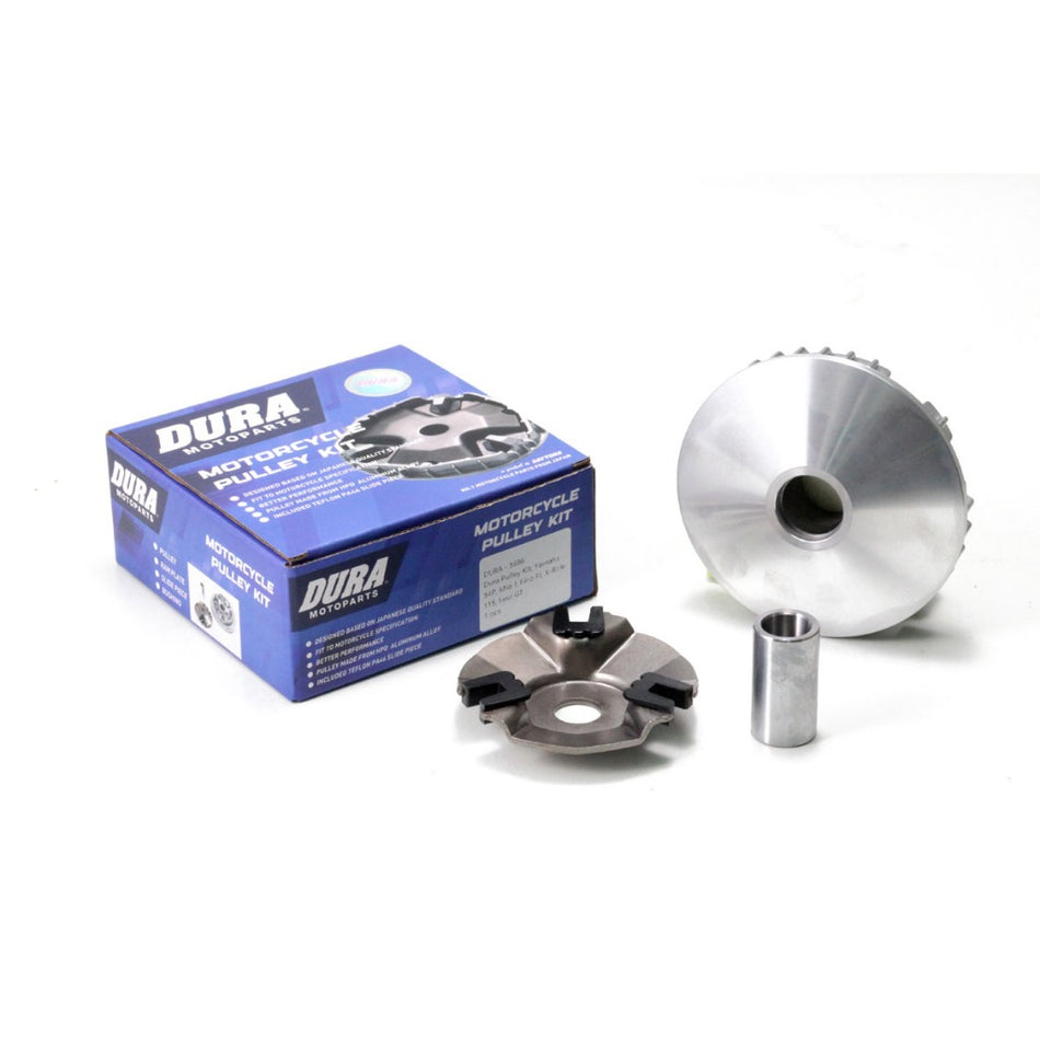 Dura Pulley Kit, Yamaha 54P, Mio J, Fino FI, X-Ride, Soul GT