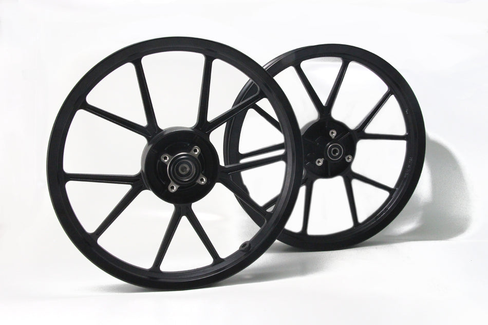 Velg Daytona GP Wheel, Hitam Yamaha MX-King, Fr Disc MT 1.6x17,Rr Disc MT 1.6x17