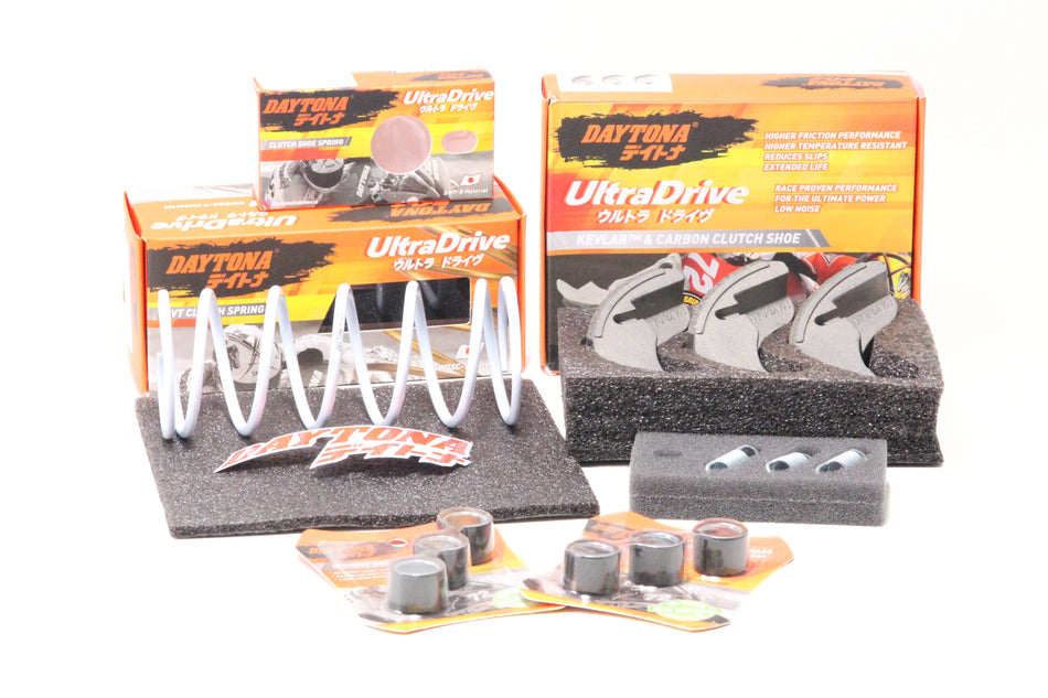 Paket Kirian CVT UP Grade, Stage 2 Daily, SUNMORI, Vario150, Per CVT, Per Sentri, Kampas Ganda