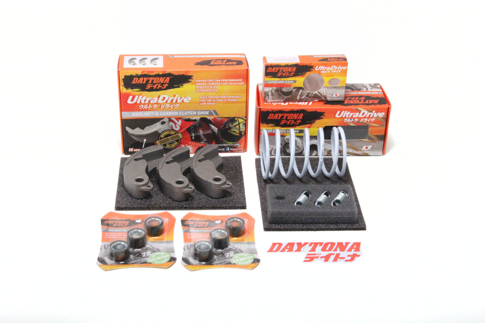 Paket Kirian CVT UP Grade, Stage 2 Daily, SUNMORI,  MIO M3, MIO Z, MIO S ,Per CVT, Per Sentri,Kampas Ganda