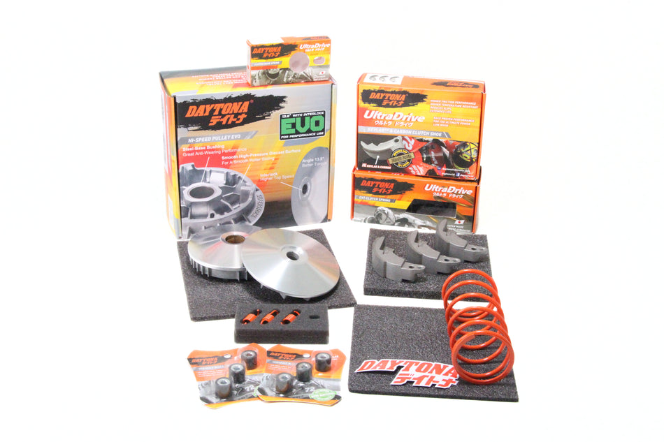 Paket Kirian CVT UP Grade, Stage 3 Sport, NIGHT RIDE, Beat ESP 14-16,Beat Pop 14-19, Per CVT, Per Sentri ,Kampas Ganda, Pulley EVO